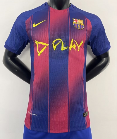 2025 26 Bar New sponor home player version jersey